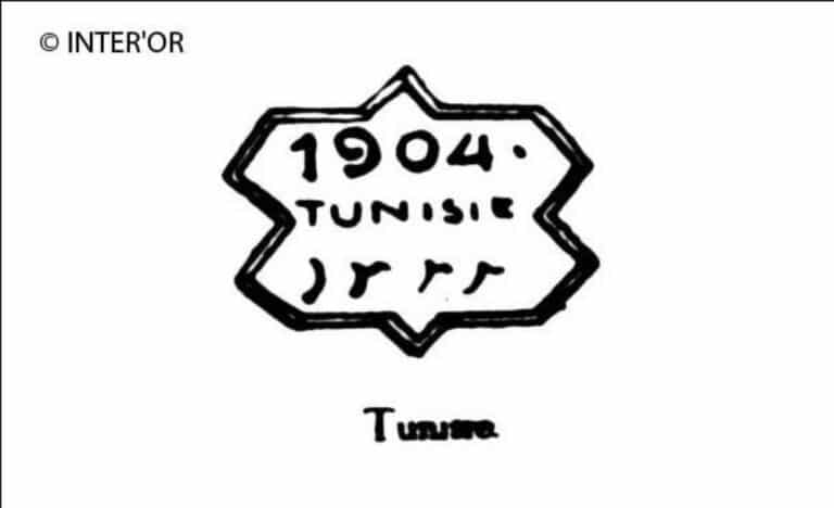 1904. Tunisie