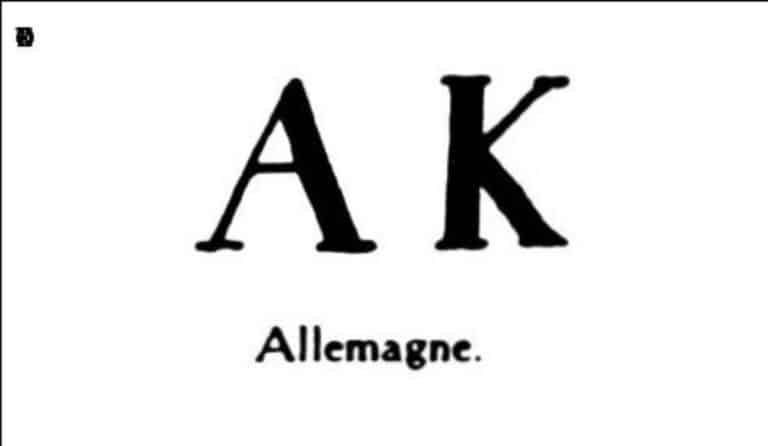 A. K