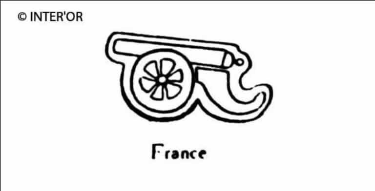 Canon sur son affut