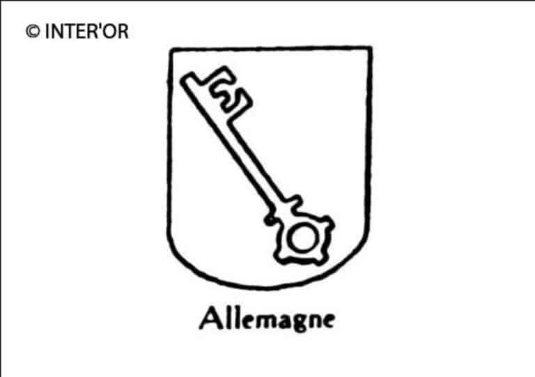 Clef dans un ecu