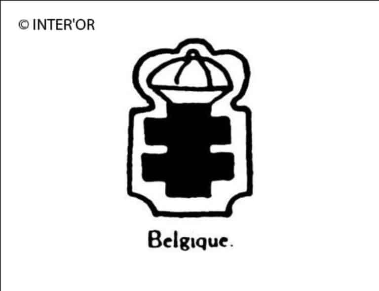 Croix de lorraine couronnee