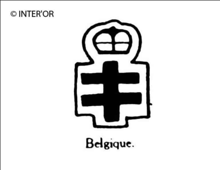 Croix de lorraine couronnee