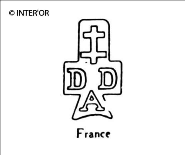 Croix de lorraine sur d d a