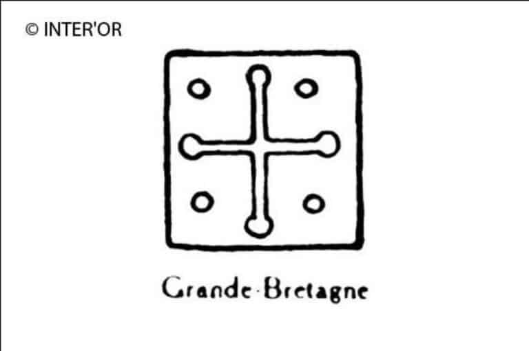 Croix et quatre points