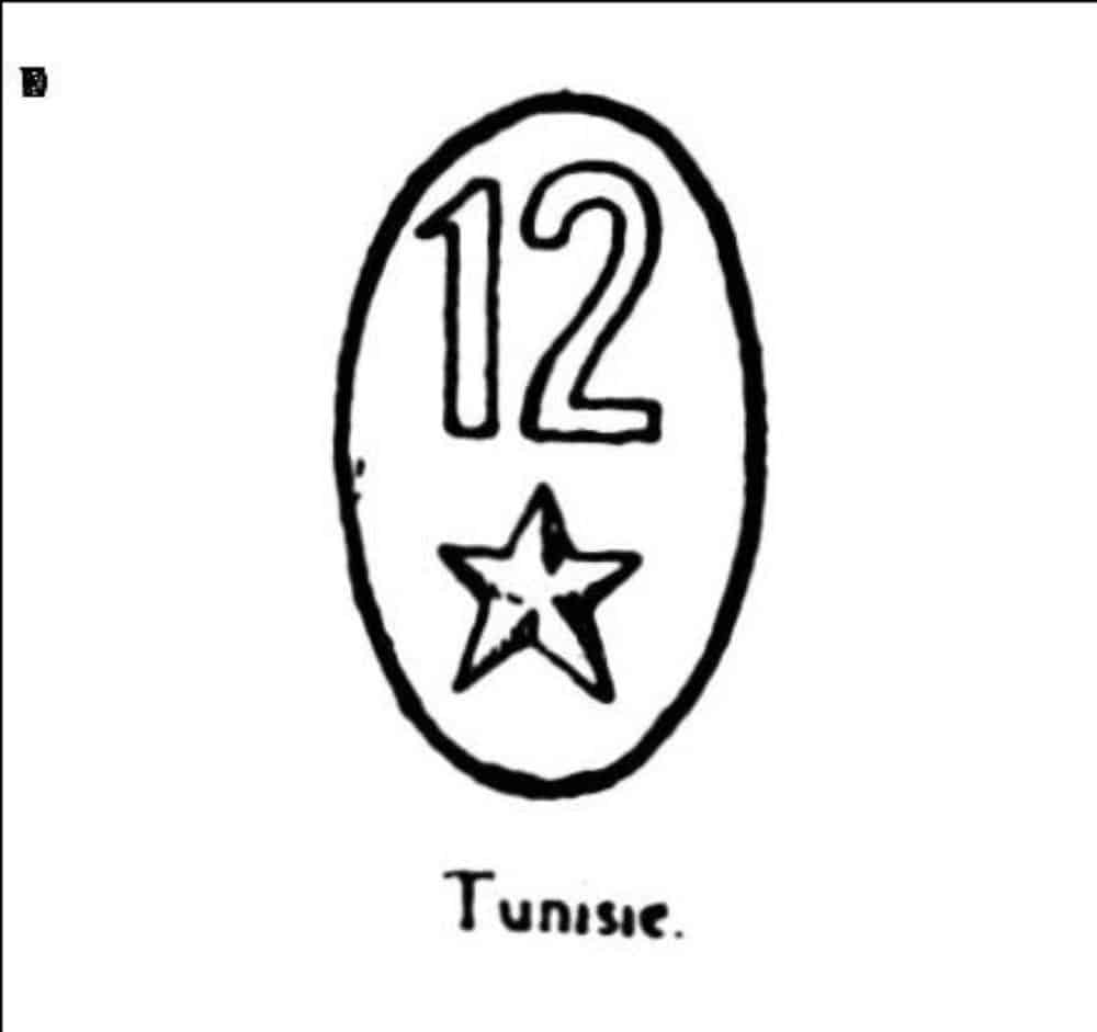 Etoile et nombre 12