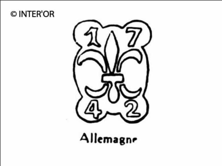 Fleur de lys 1.742