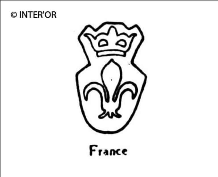 Fleur de lys couronnee