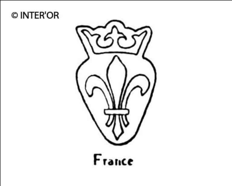 Fleur de lys couronnee