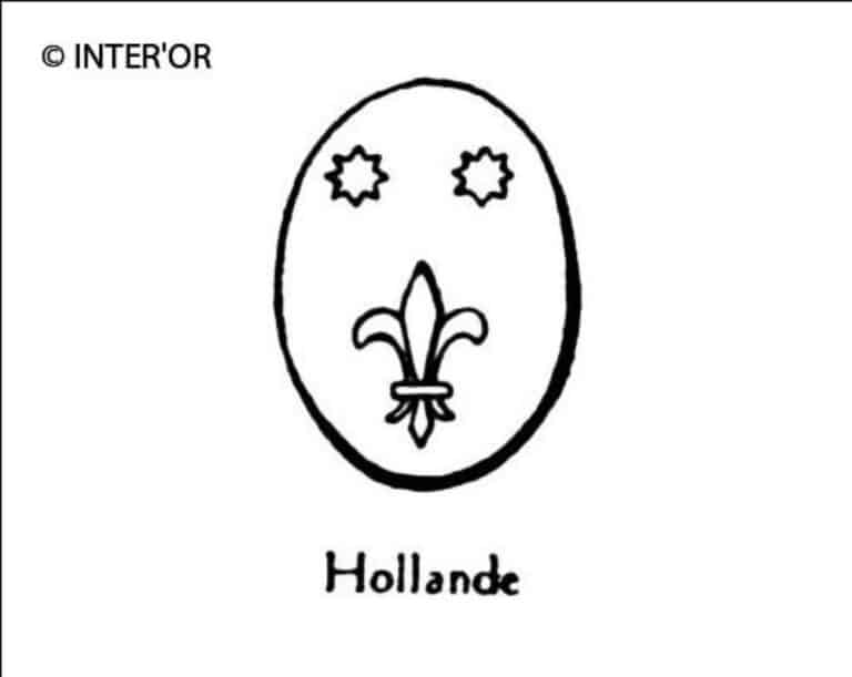 Fleur de lys sous 2 etoiles