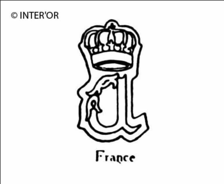 Lettre a couronnee
