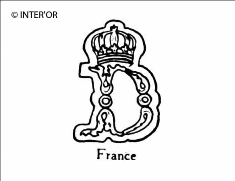 Lettre d couronnee