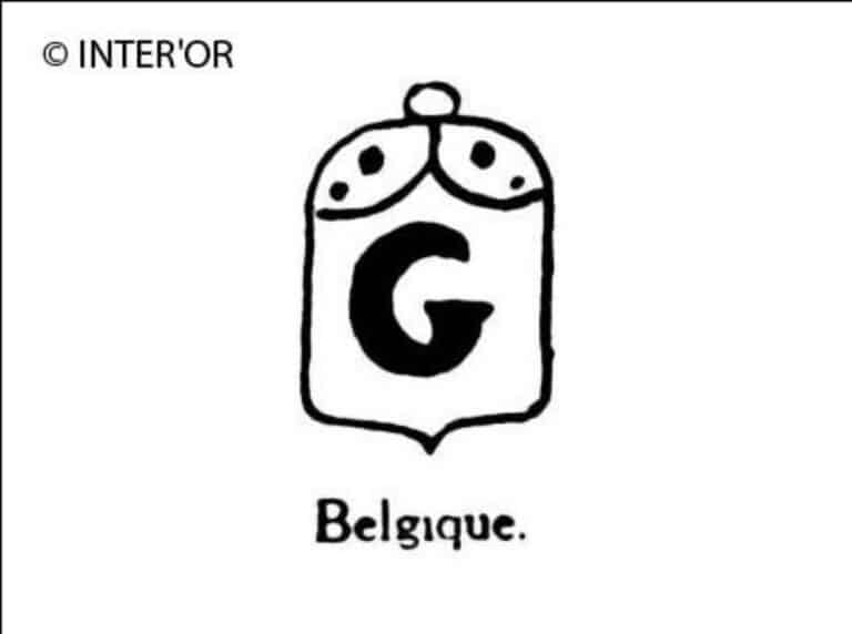 Lettre g couronnee