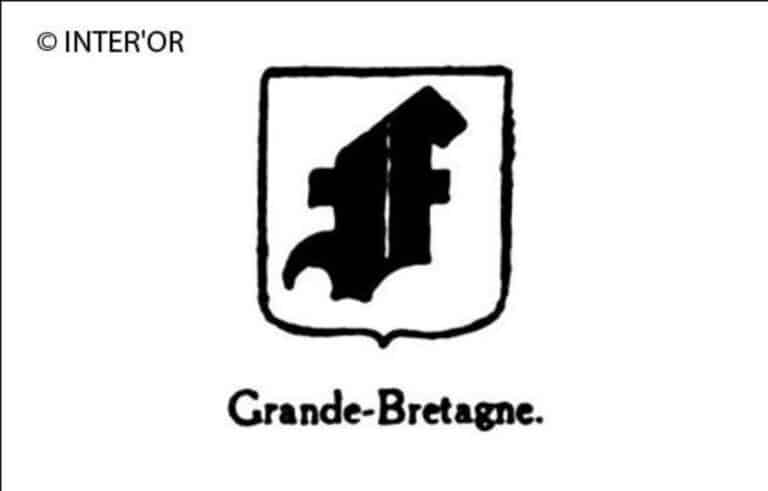Lettre gothique f