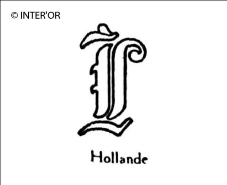 Lettre gothique l