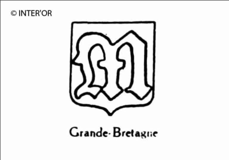 Lettre gothique m