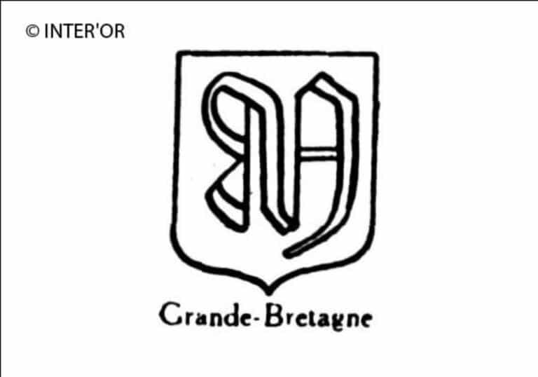 Lettre gothique m