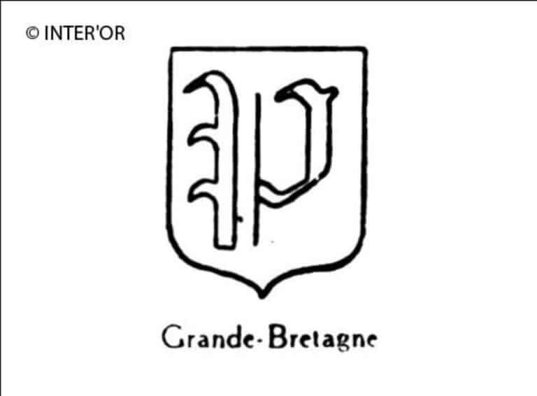 Lettre gothique p