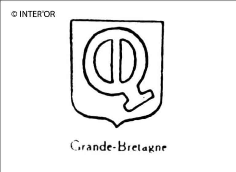 Lettre gothique q