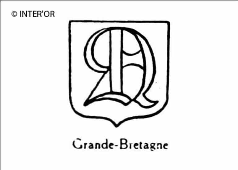 Lettre gothique q
