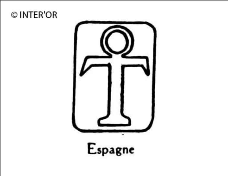 Lettre t sous un o