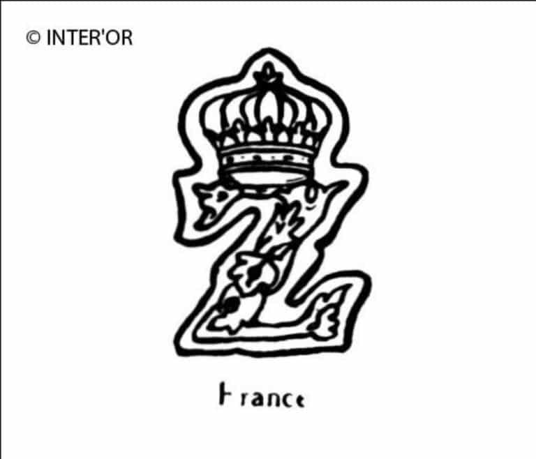 Lettre z couronnee