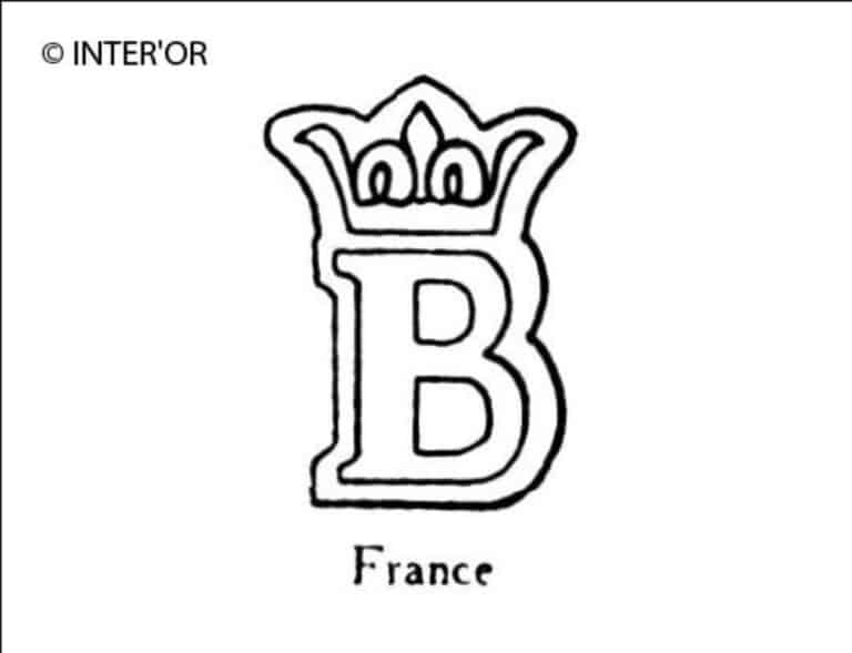 Lettre в couronnee