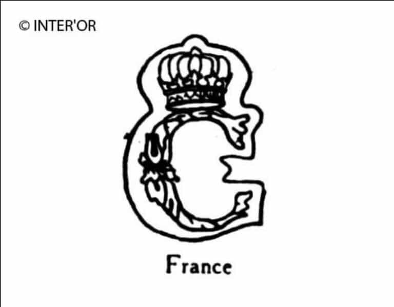 Lettre с couronnee