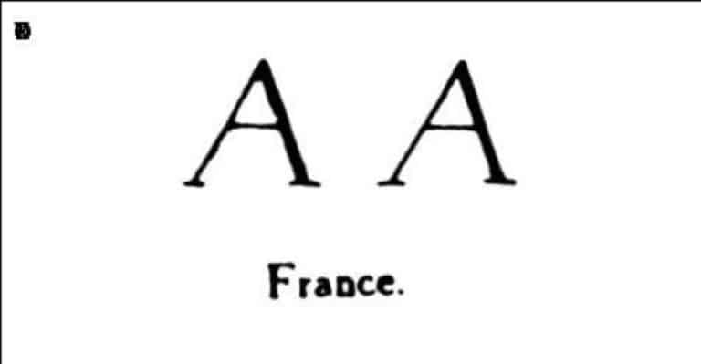 Lettres a. A