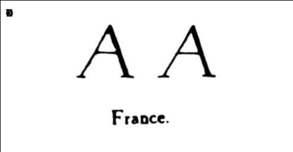 Lettres a. A