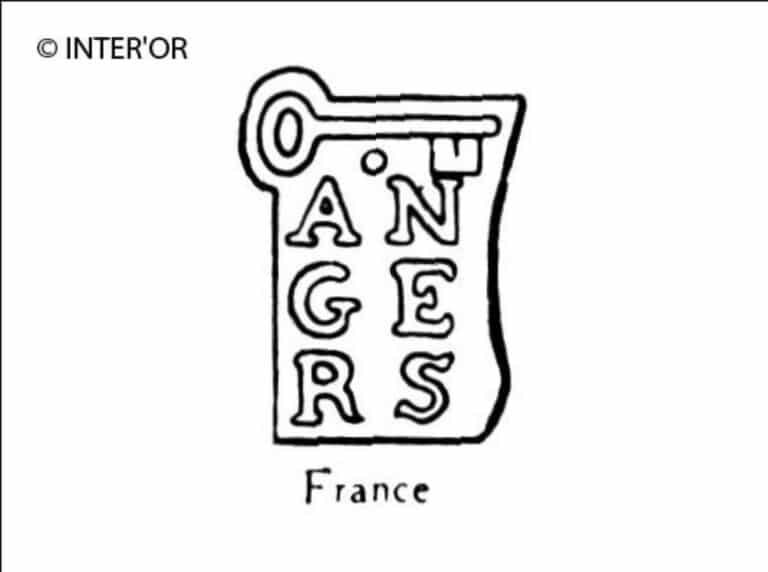 Lettres a n g er s sous une clef
