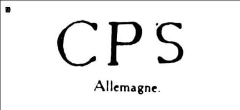 Lettres c. P. S