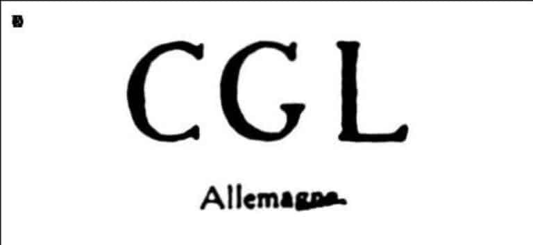 Lettres c g l