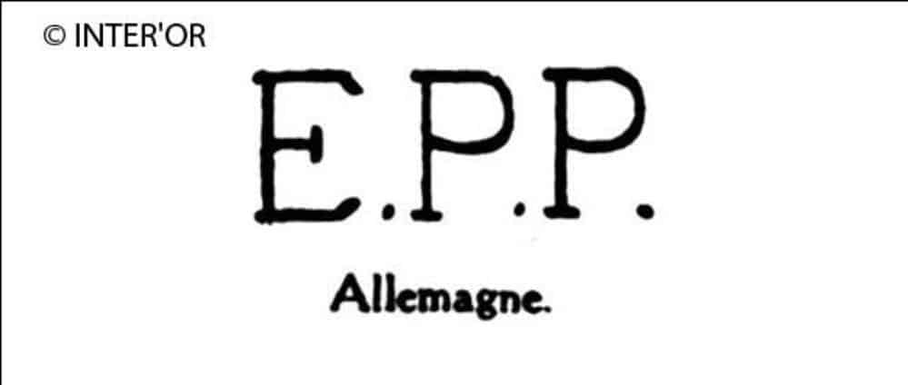 Lettres e. P. P