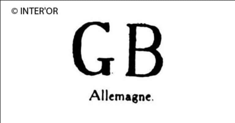 Lettres g. B