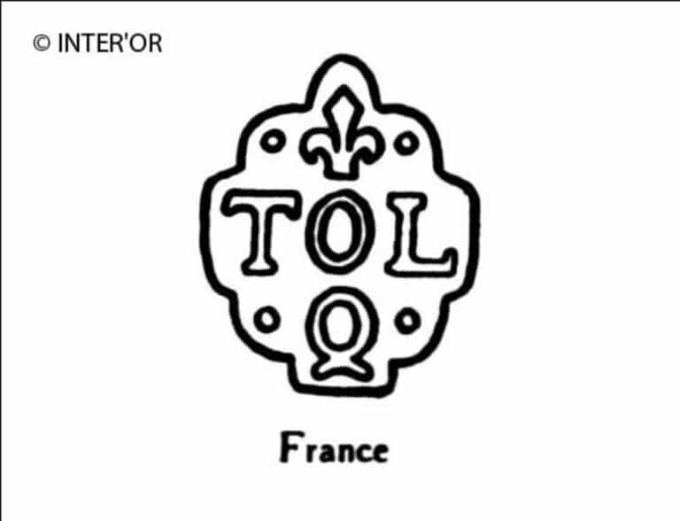Lettres t o l fleurdelisees q