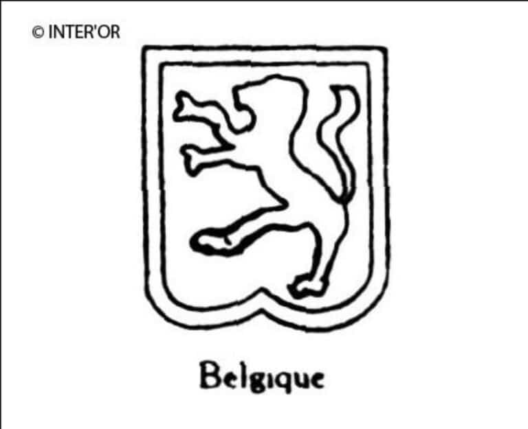 Lion debout