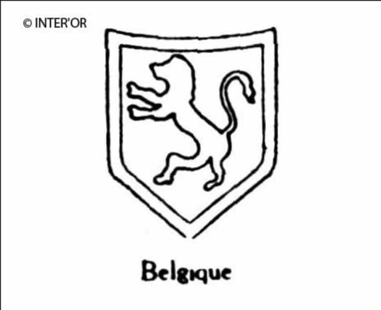 Lion debout