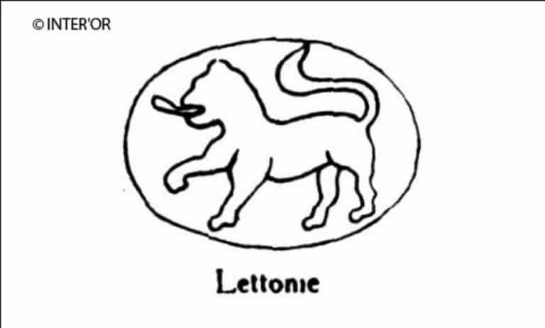 Lion passant