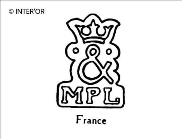 M p l. Sous & couronnee