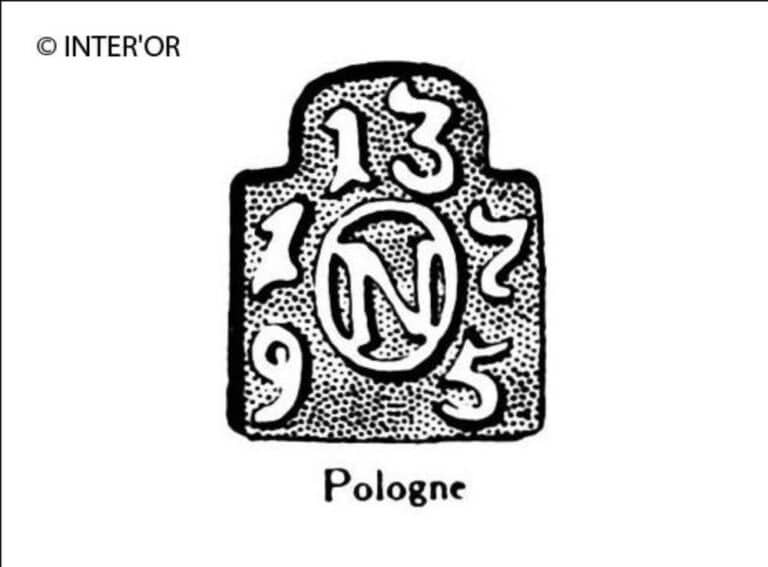 N dans un cercle surmonte du nombre 13