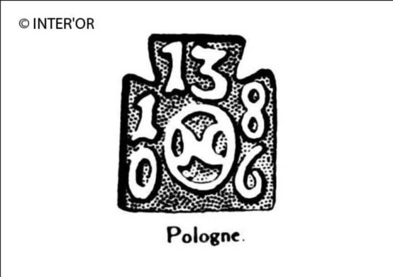 N dans un cercle surmonte du nombre 13