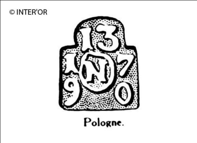 N dans un cercle surmonte du nombre 13