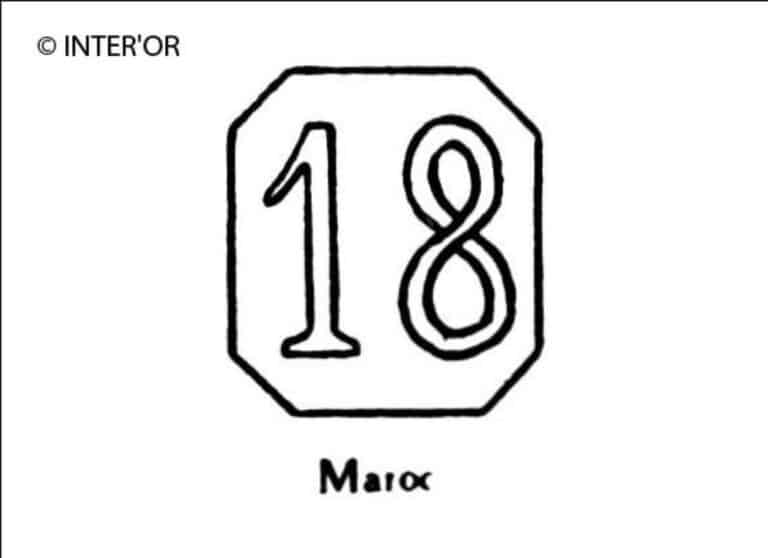 Nombre 18
