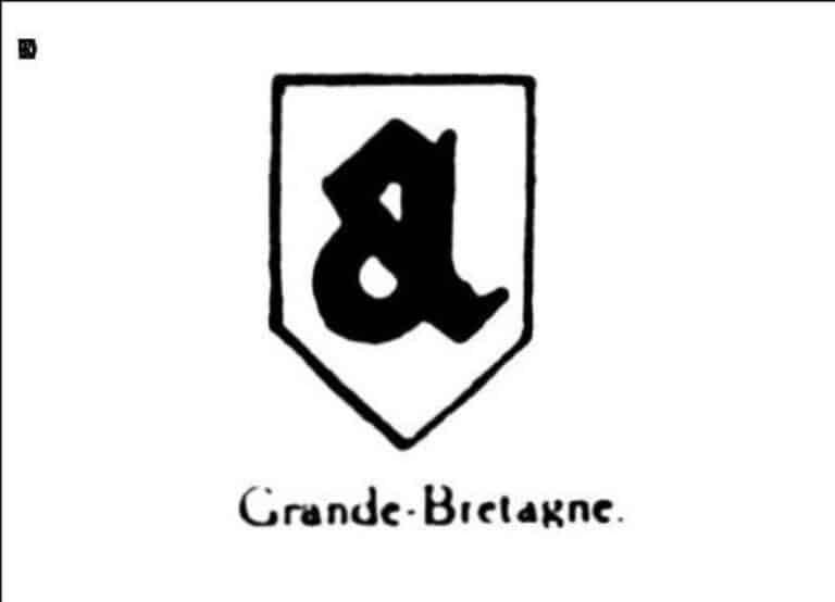 Petite lettre a gothique