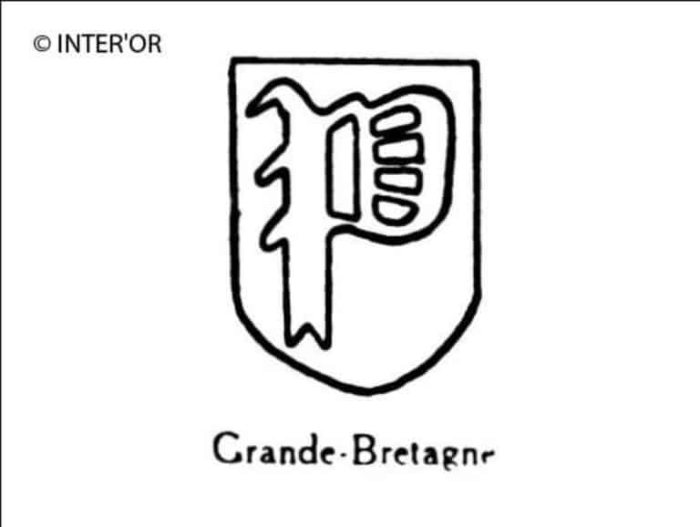 Petite lettre gothique p