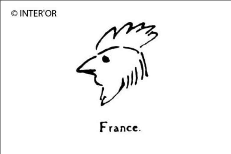 Tete de coq a gauche